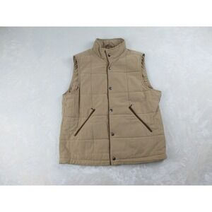 Beretta Vest Mens Size 36‎  Brown Tan Thermore Quilted Shooting Puffer Italy*